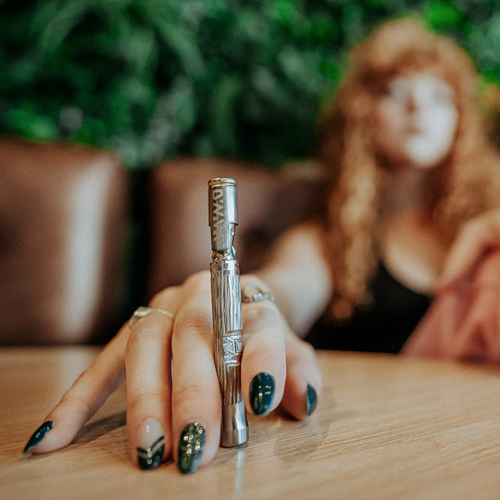 Dynavap M plus size in hand