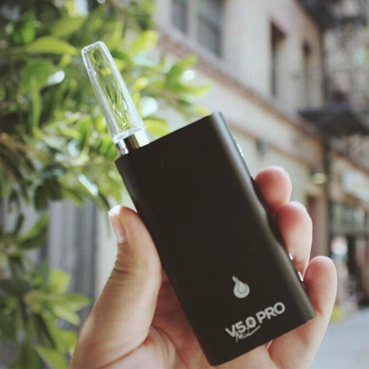 Flowermate V5.0 Pro Mini in hand